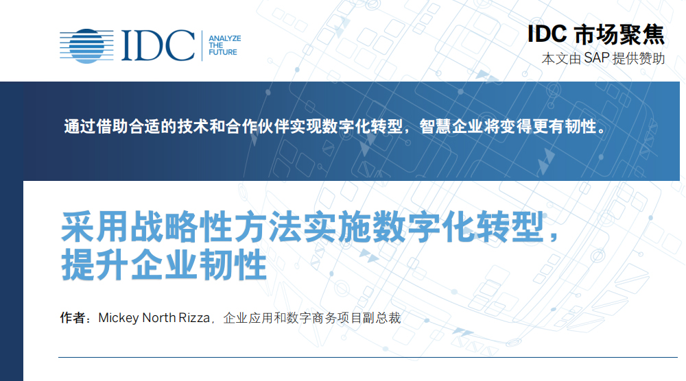 采用战略性方法实施数字化转型，提升企业韧性-IDC 报告.jpg